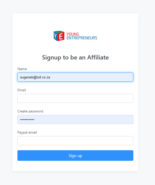 OPTION 1: FREE YoungE Affiliate Account and links